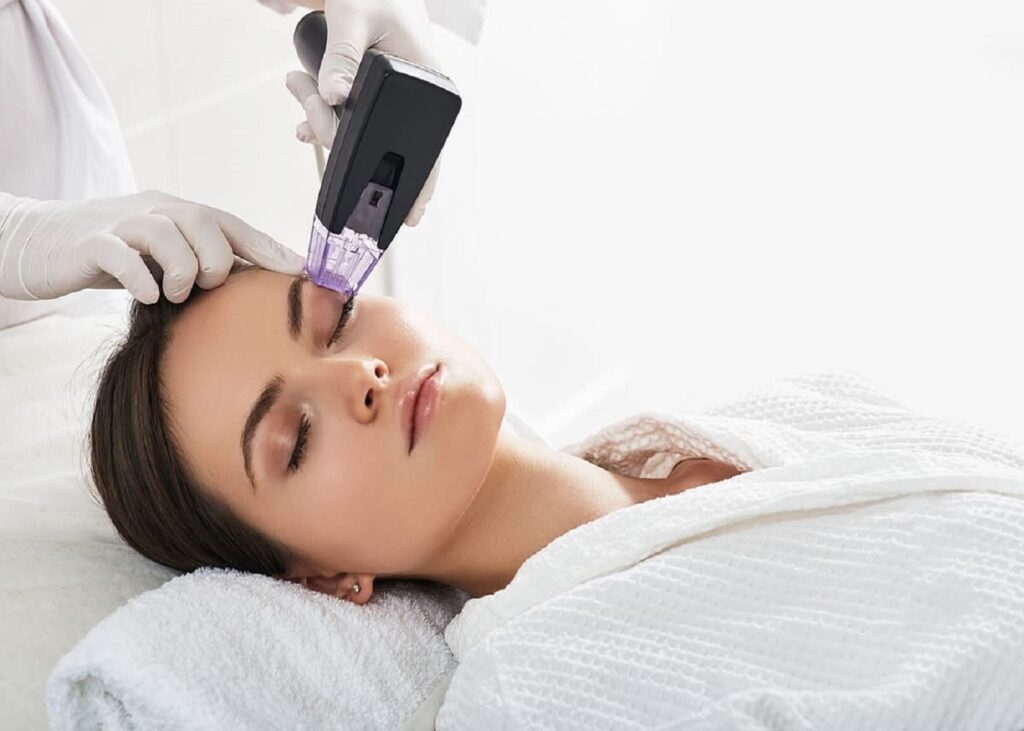 Target facial skin to rejuvenate and enhance overall appearance.