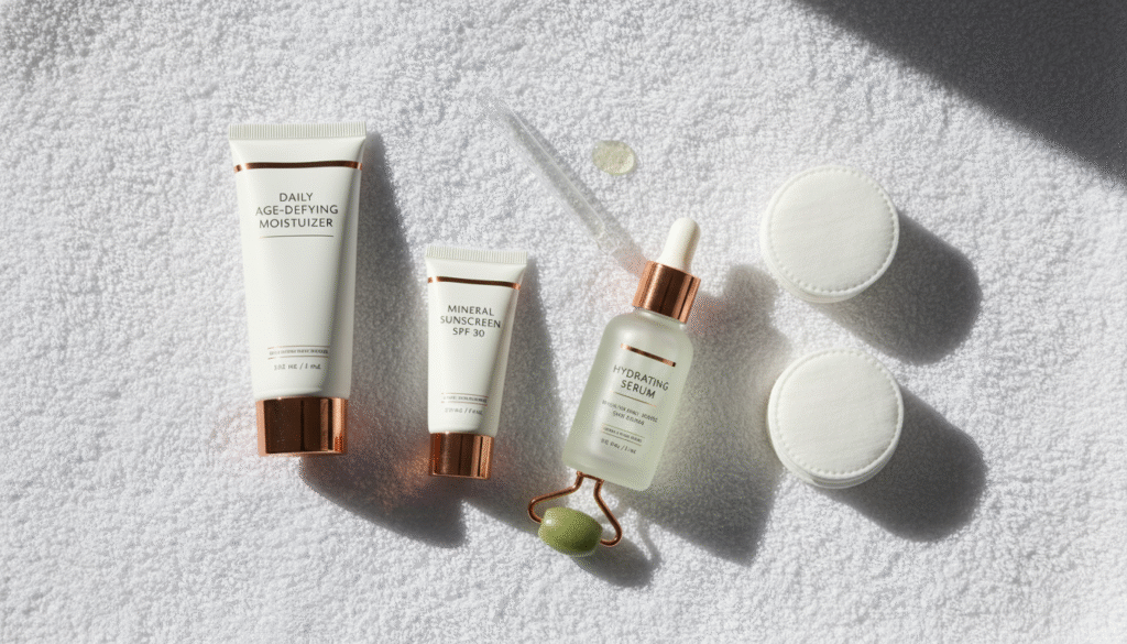 Microdermabrasion aftercare product
